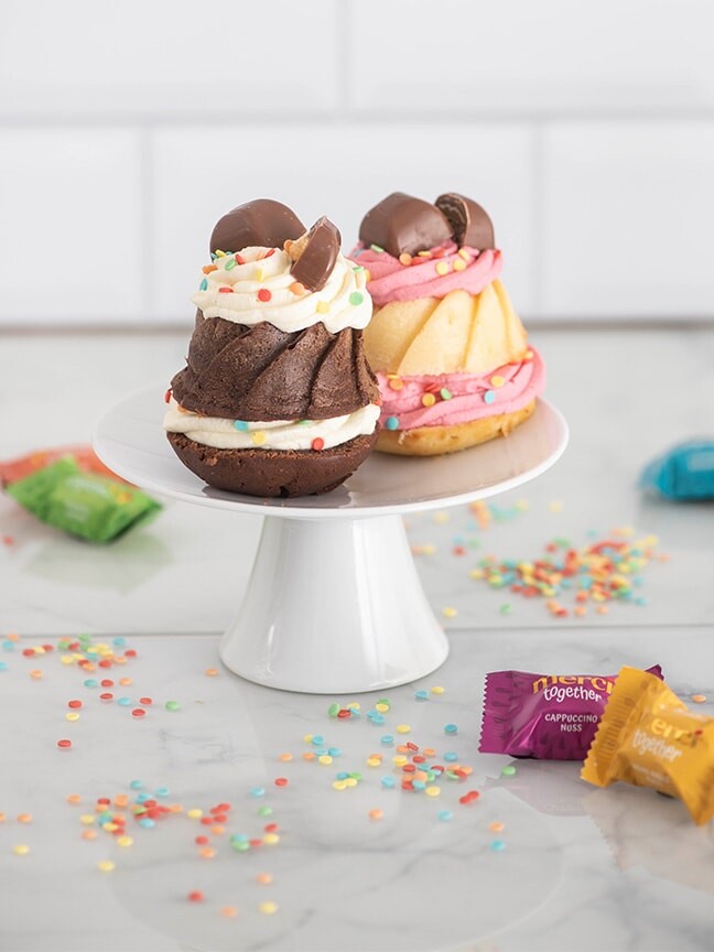 Gugelhupf Rezept mit merci together Topping