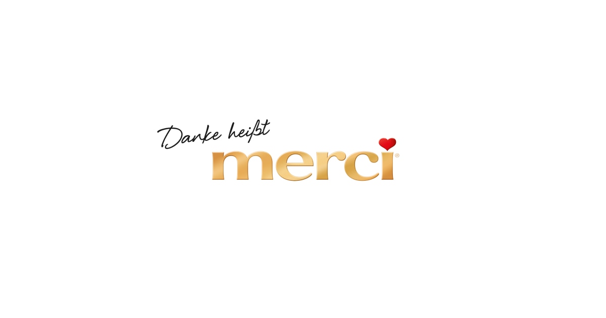 Merci Gestalten Deine Personliche Merci Merci pralinen mit ihrer botschaft.